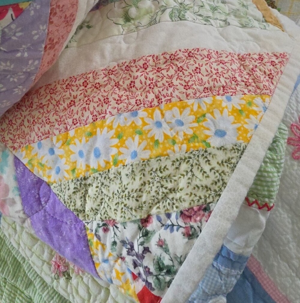 Handmade String Quilt - Picture 10 of 10